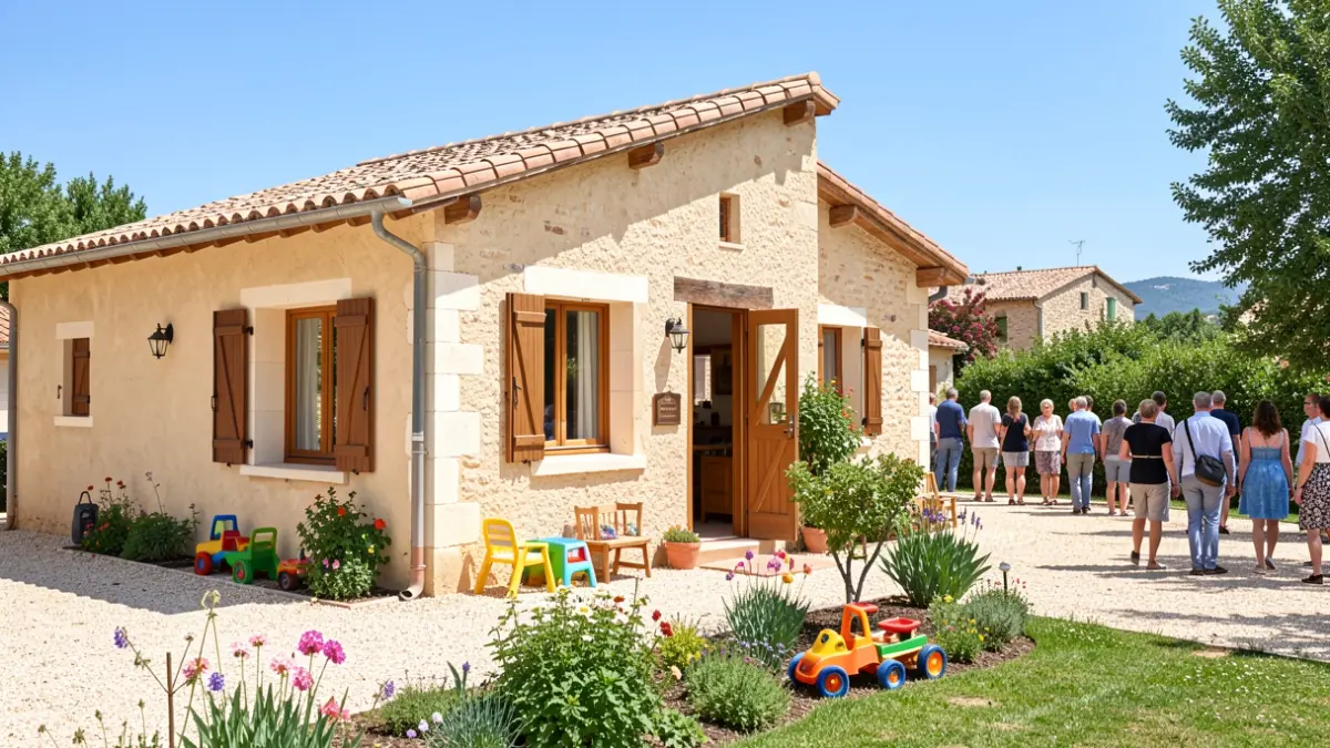 Image générique de la micro-crèche de Mouriès avec des jouets d'enfants.