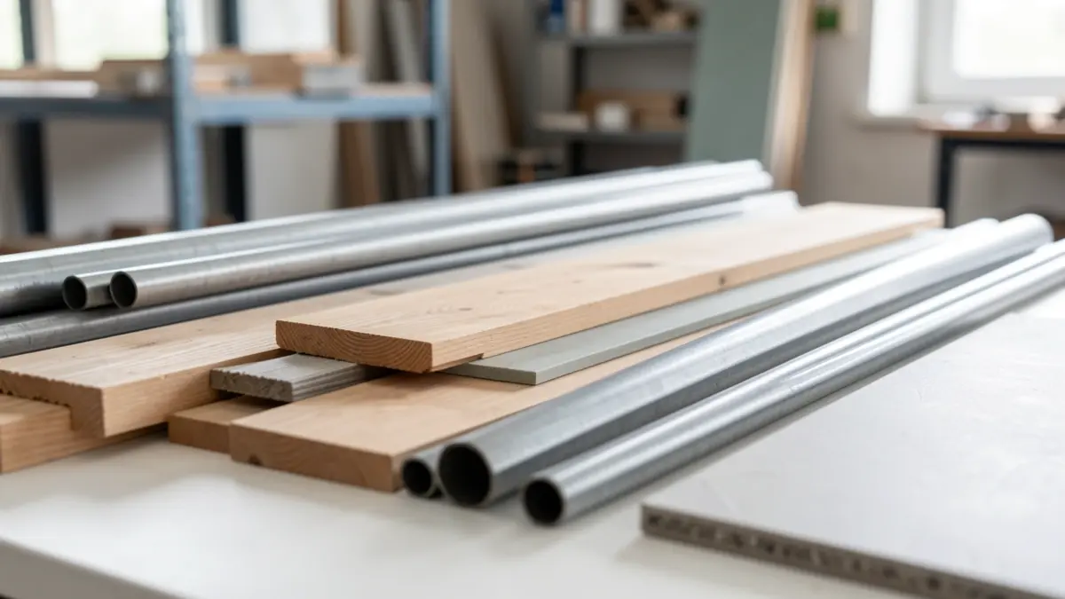 Generic image of various construction materials.