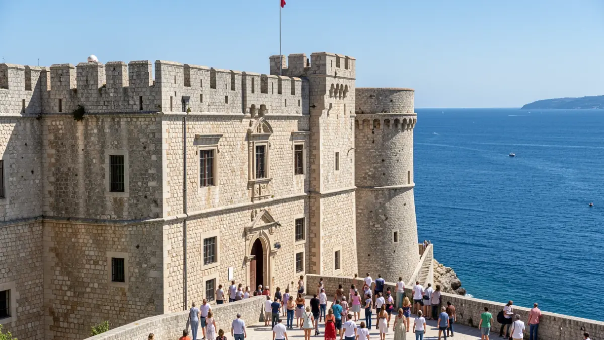 Image générique de la Citadelle de Saint-Tropez lors des Journées européennes du patrimoine.