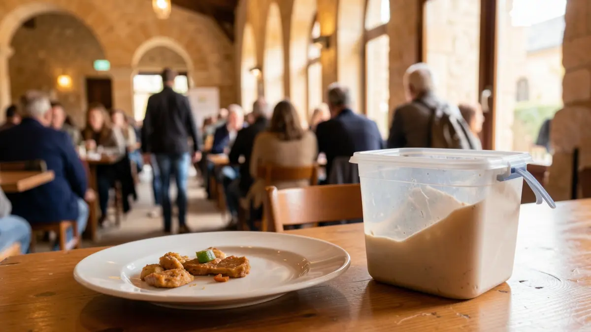 Image générique illustrant la réduction du gaspillage alimentaire dans une cantine.