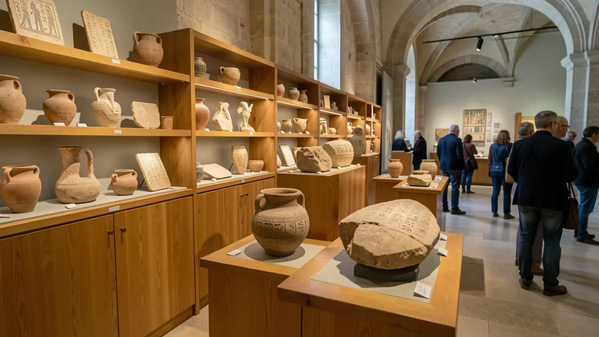 Image générique d'une exposition archéologique au Musée des Arts et Traditions Populaires de Draguignan.