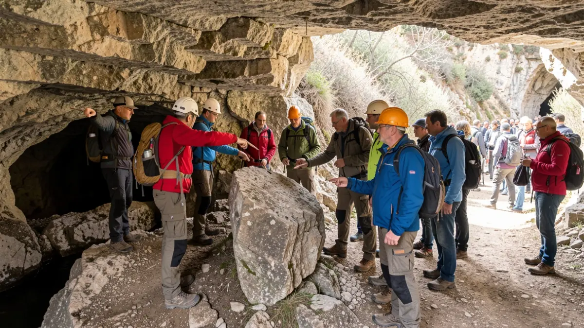 Generic image of a field training session focused on water resources.