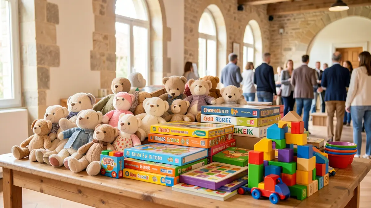 Generic image of toys for a solidarity collection.