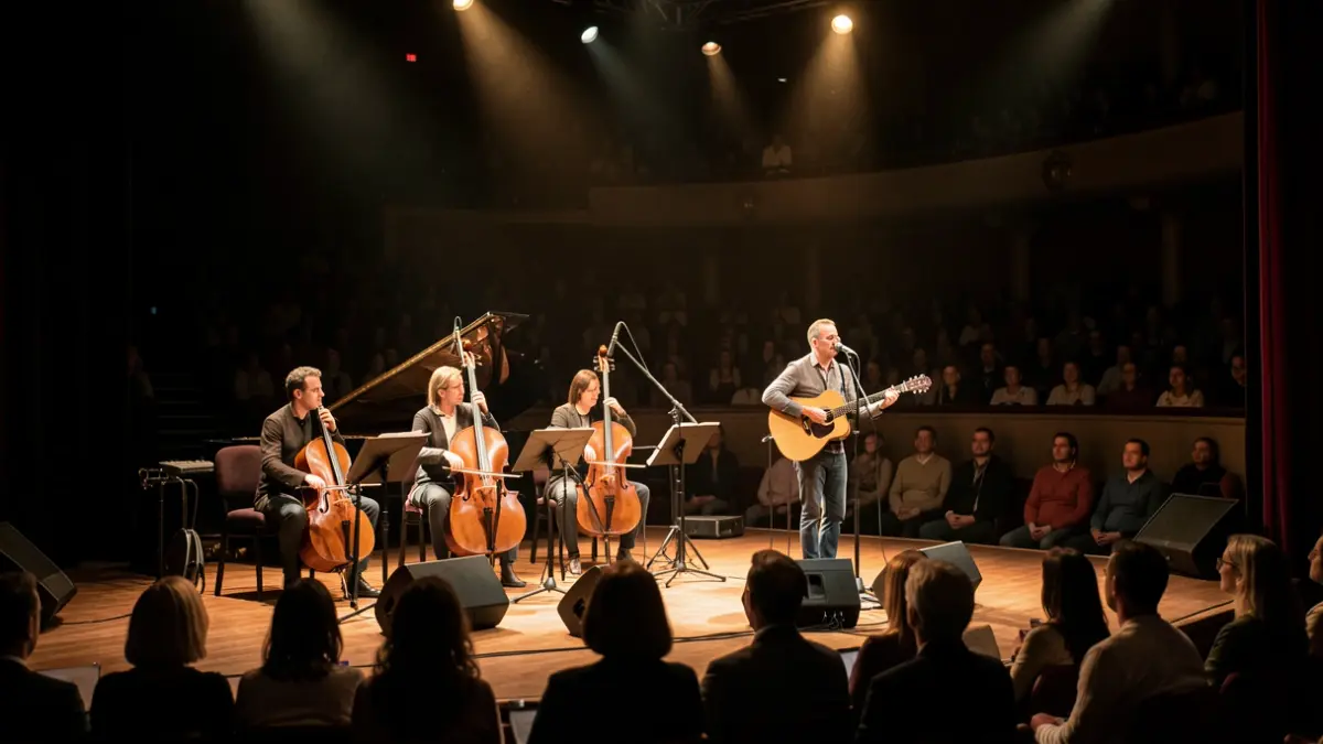 Generic image of a tribute concert.