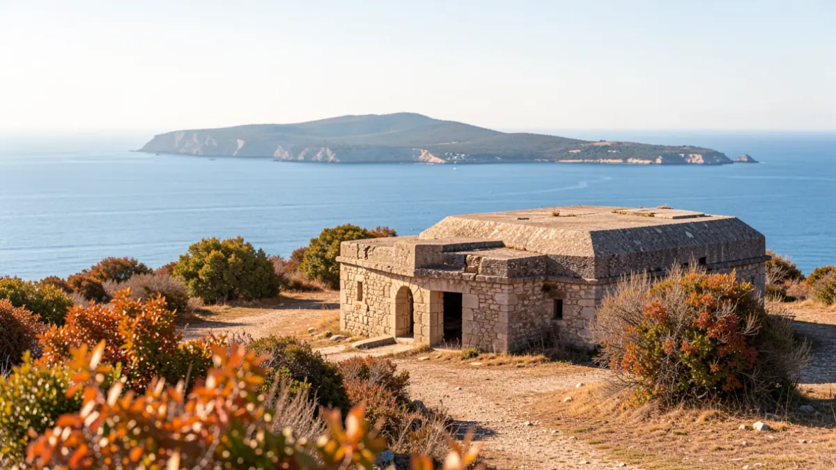 La Pointe de l'Estérel restaurée, un site naturel et patrimonial ouvert au public.