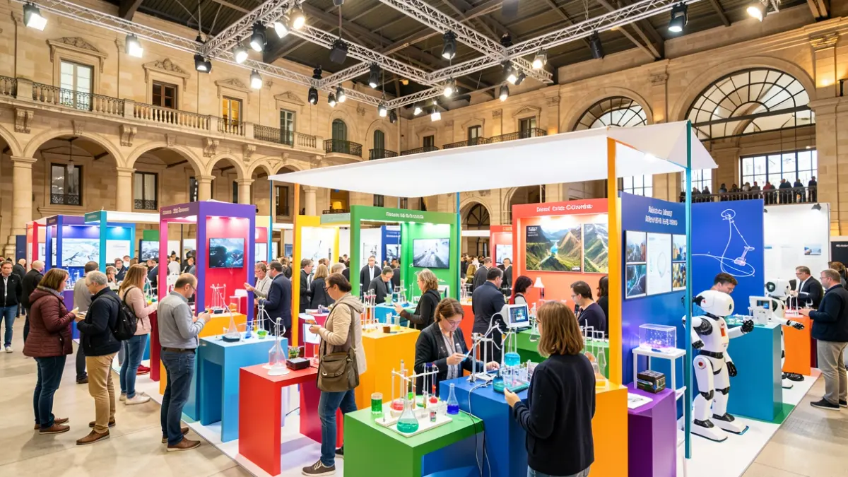 Generic image of the science exhibition at the Palais des Congrès in Antibes Juan-les-Pins.