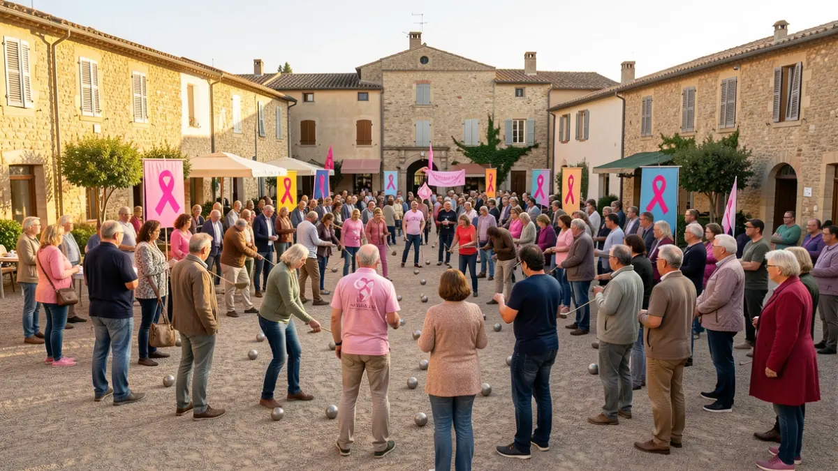 Generic image of the Octobre Rose mobilization in Pierrefeu-du-Var.