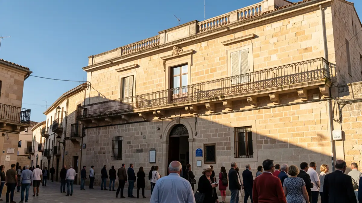 Generic image of a municipal building facade in Southern France.