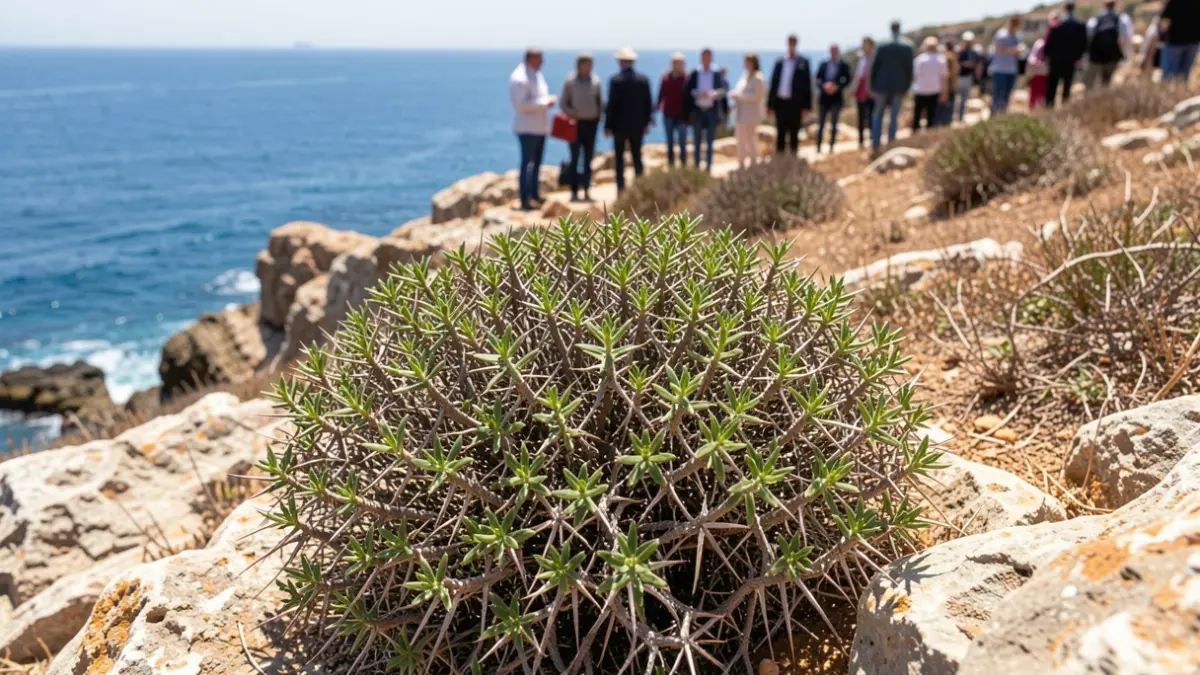 Generic image of Mediterranean coastal flora.
